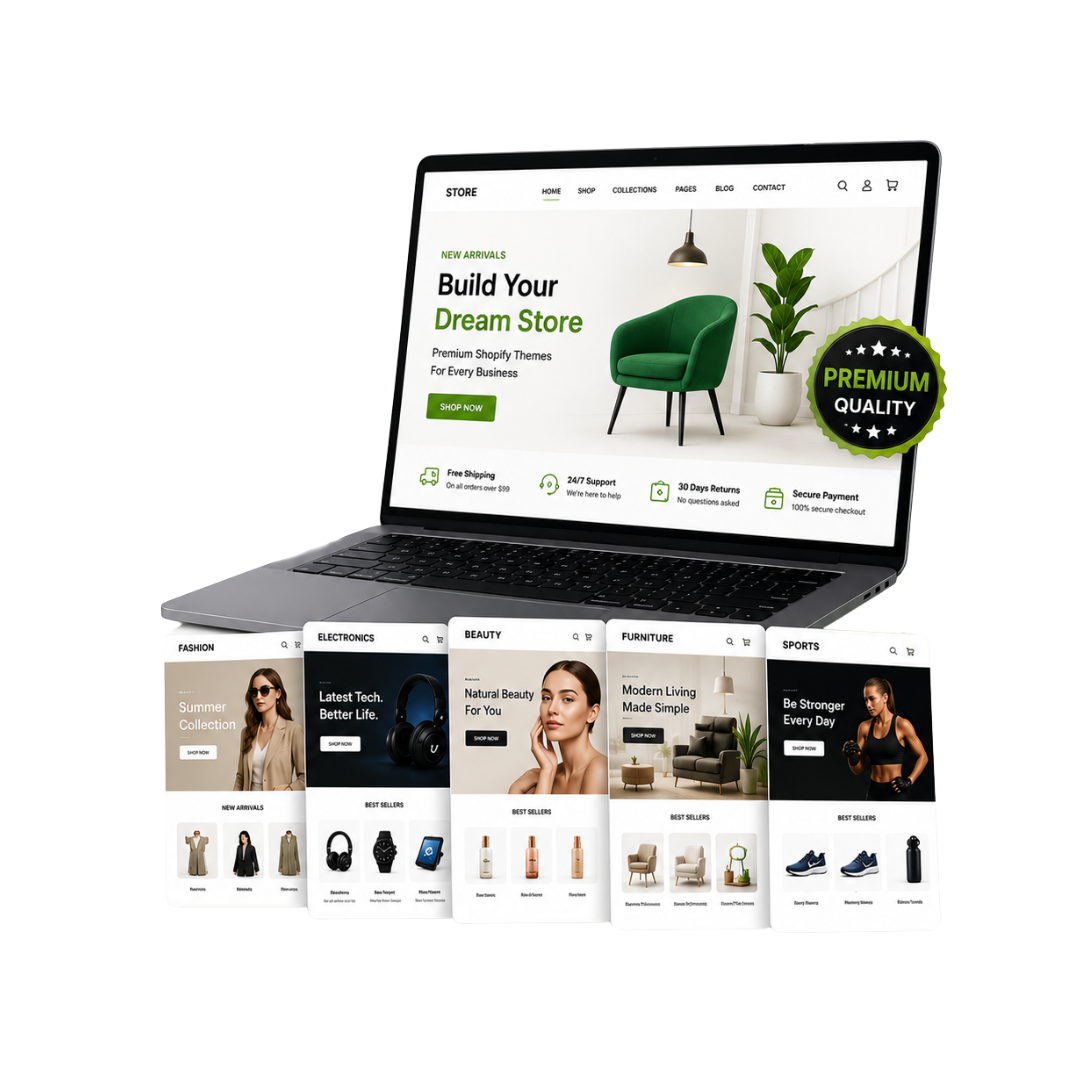 Shopify Themes Bundle – 80+ Premium Business Themes