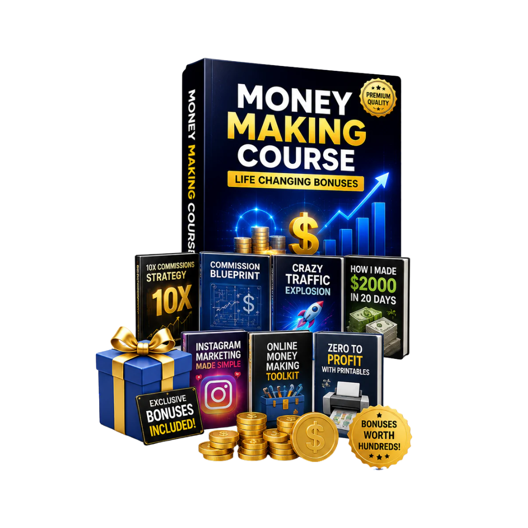 Money Making Course – Life Changing Bonuses Bundle