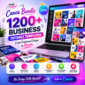 Canva Bundle – 1200+ Business Editable Templates