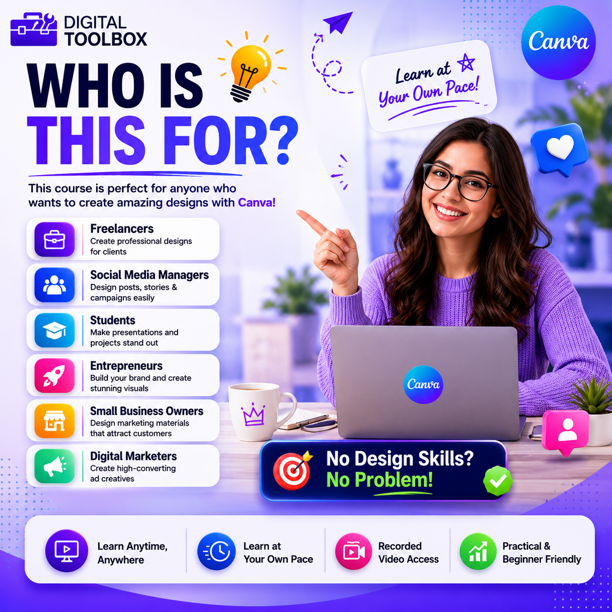 Canva Master Class (Recorded Video – Simple English)