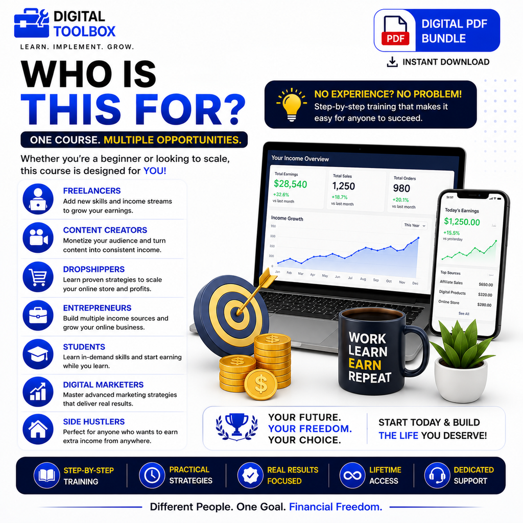 Money Making Course – Life Changing Bonuses Bundle