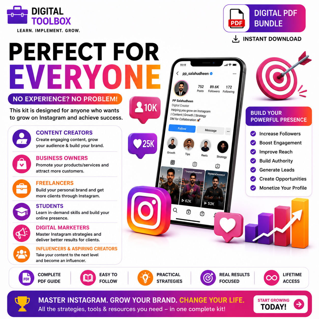 Instagram Growth Mastery Kit