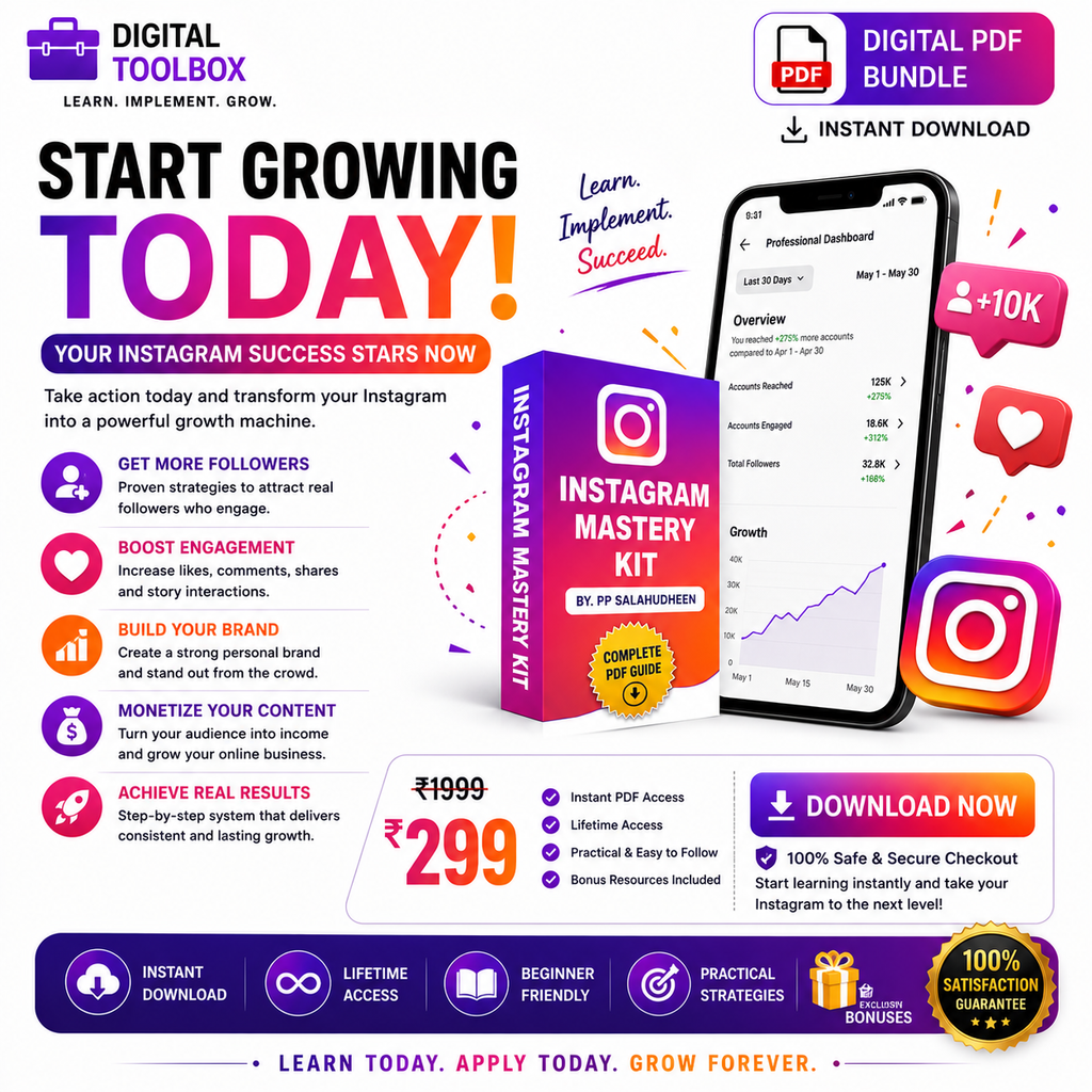 Instagram Growth Mastery Kit